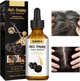 Hair Darkening Se-rum, Darka Anti-greying Hair Se-rum, Nutrient Natural Darkening Se-rum 30 Ml